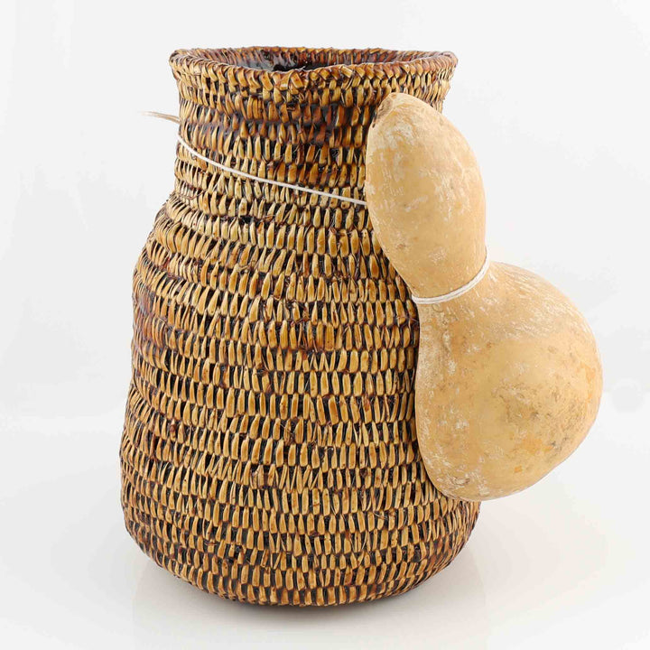Paiute Water Basket with Gourd Ladle