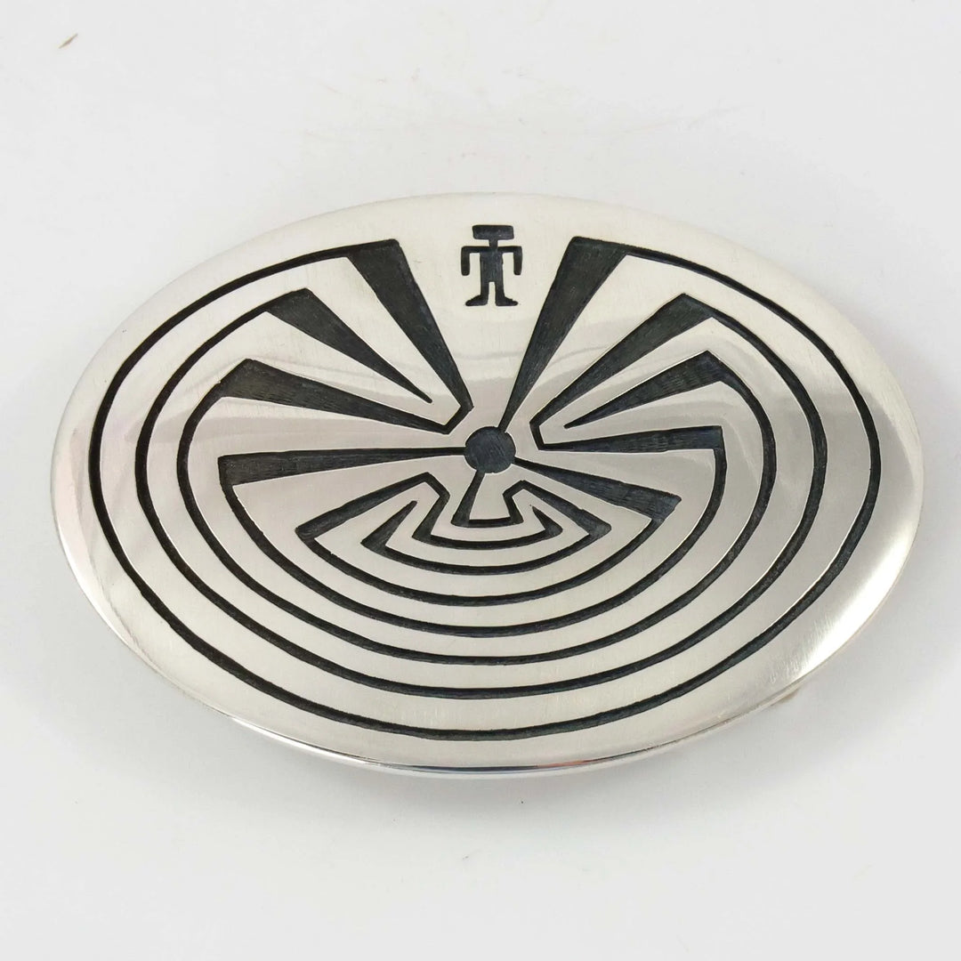 Man in the Maze Buckle