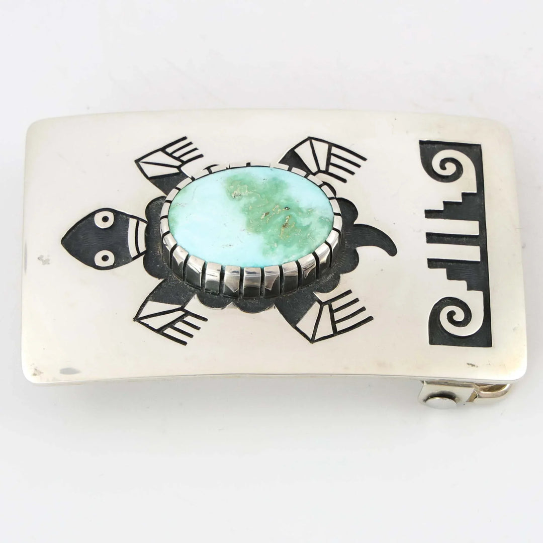 Turquoise Mountain Turtle Buckle