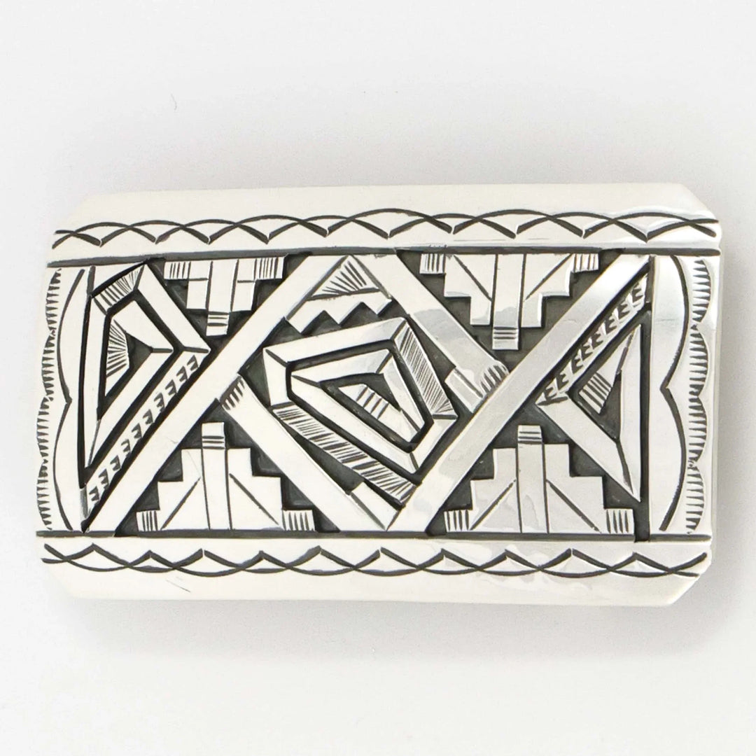 Silver Overlay Buckle