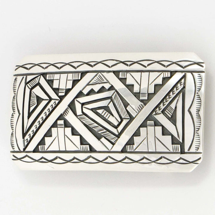 Silver Overlay Buckle
