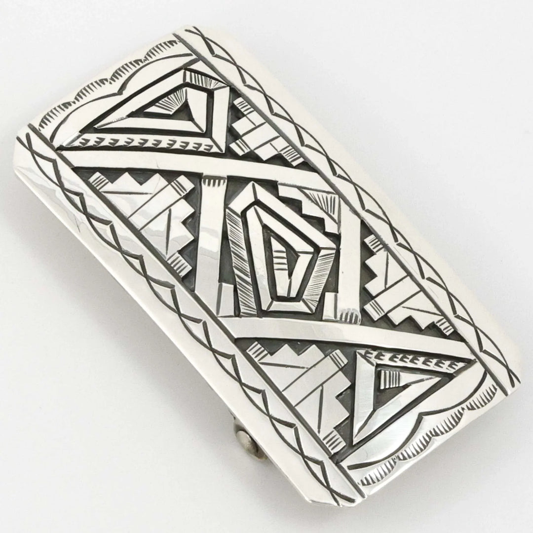 Silver Overlay Buckle