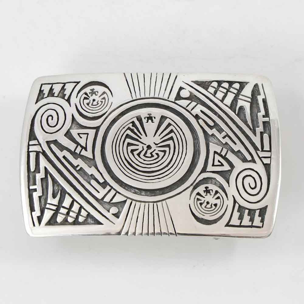 Man in the Maze Buckle