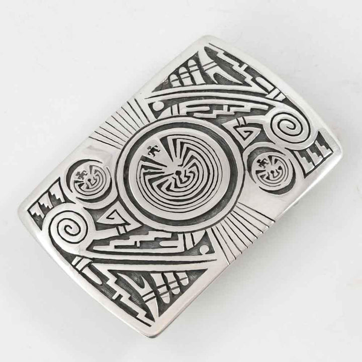 Man in the Maze Buckle