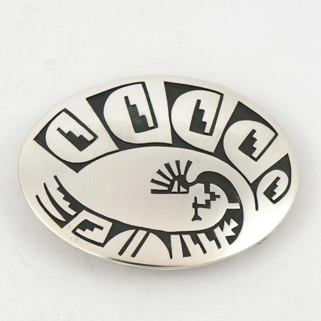 Hopi Flute Player Buckle
