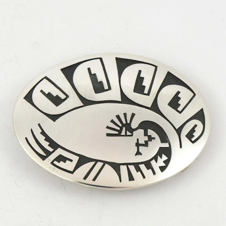 Hopi Flute Player Buckle