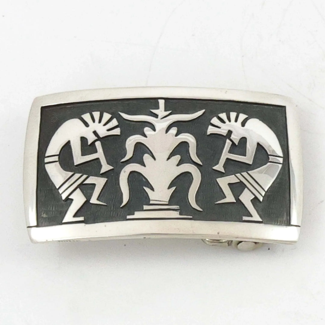Hopi Flute Player Buckle