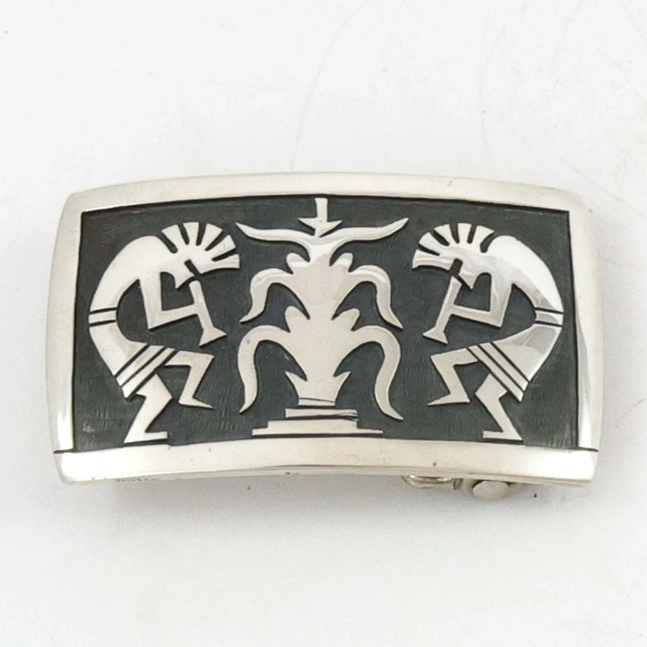 Hopi Flute Player Buckle