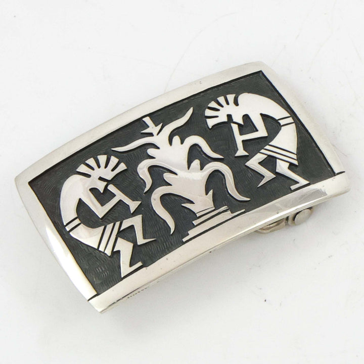 Hopi Flute Player Buckle