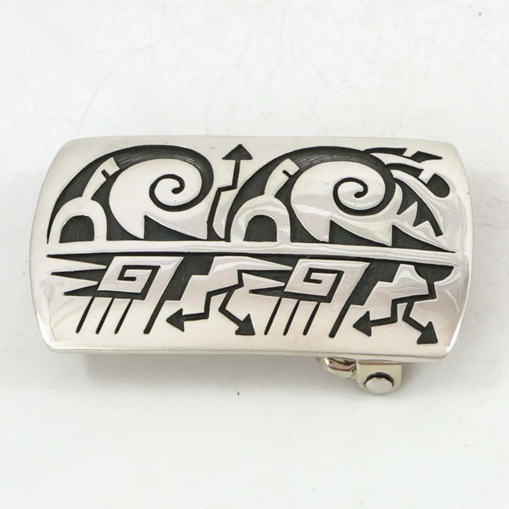 Hopi Rain Storm Buckle