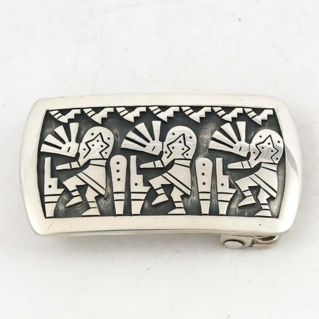 Hopi Flute Player Buckle