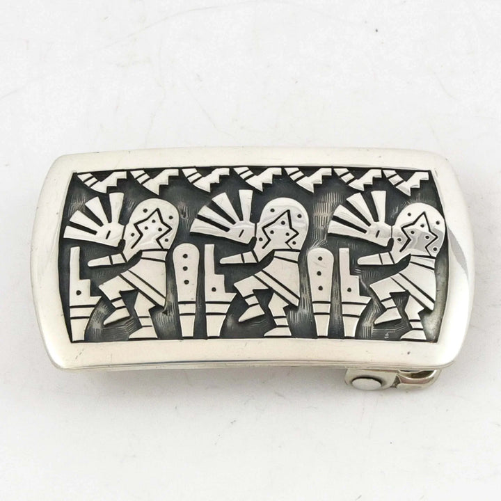 Hopi Flute Player Buckle