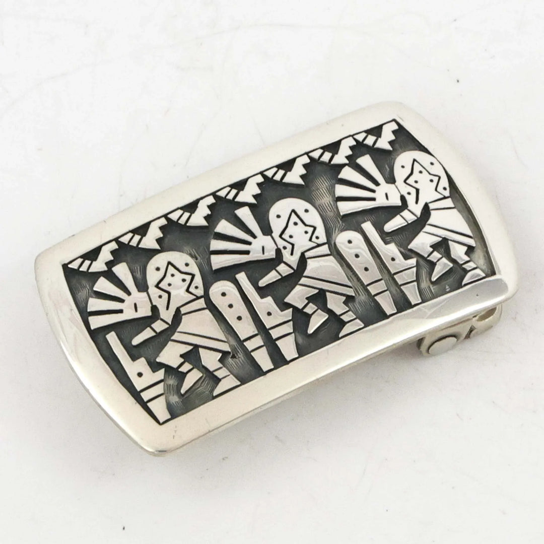 Hopi Flute Player Buckle