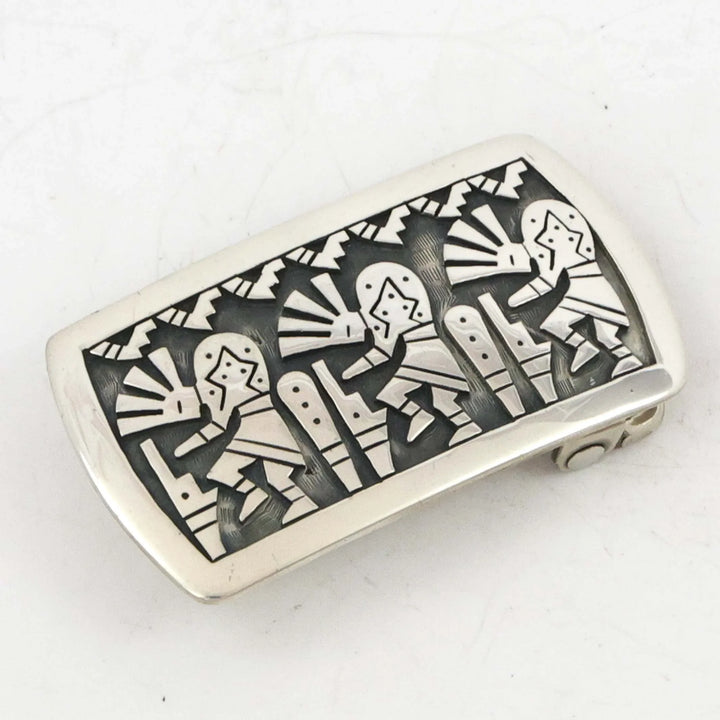 Hopi Flute Player Buckle