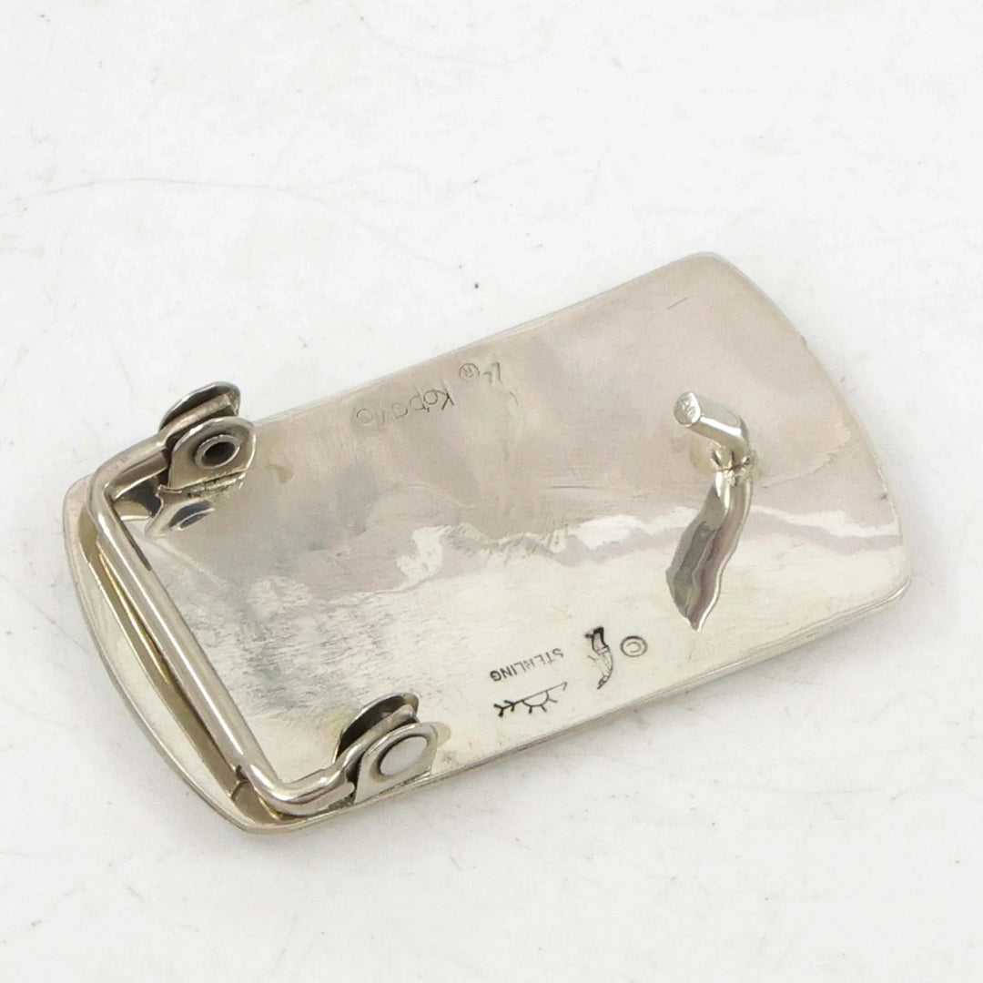 Hopi Flute Player Buckle