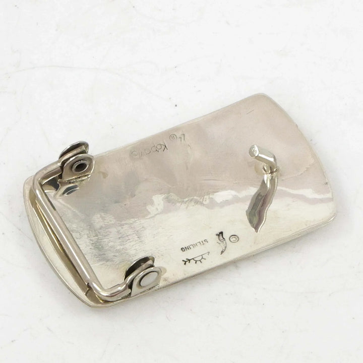 Hopi Flute Player Buckle