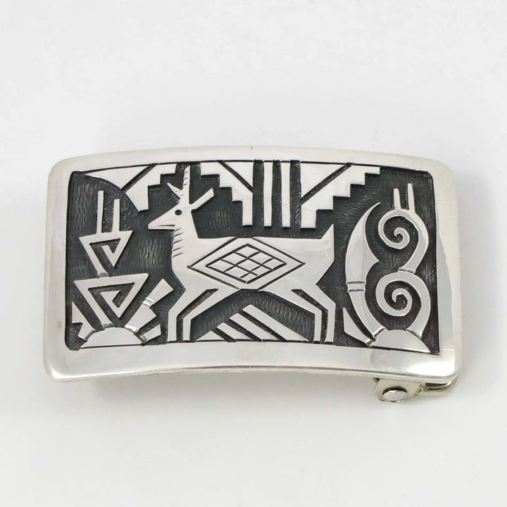 Deer and Rain Buckle