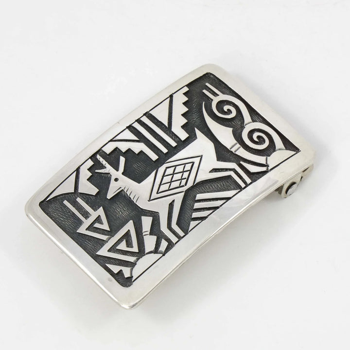 Deer and Rain Buckle