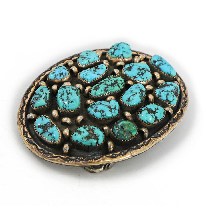Turquoise Cluster Buckle