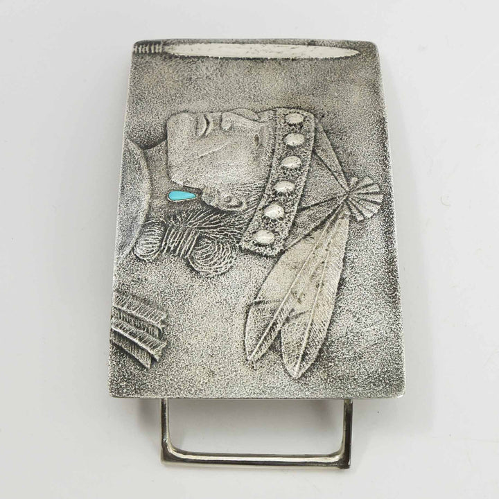 Navajo Warrior Buckle