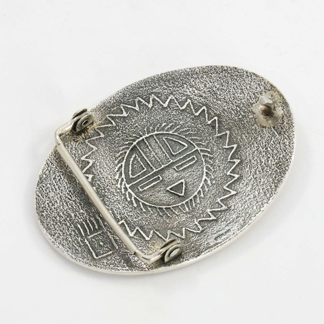 Eagle and Sunface Buckle