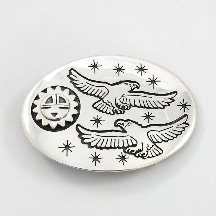 Eagle and Sunface Buckle