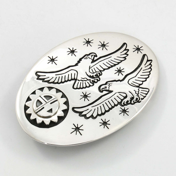 Eagle and Sunface Buckle