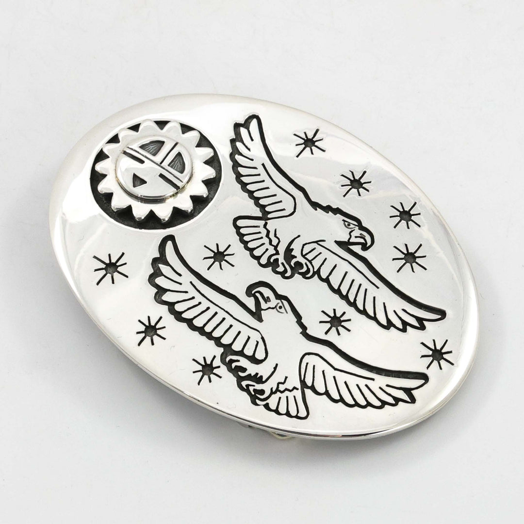 Eagle and Sunface Buckle