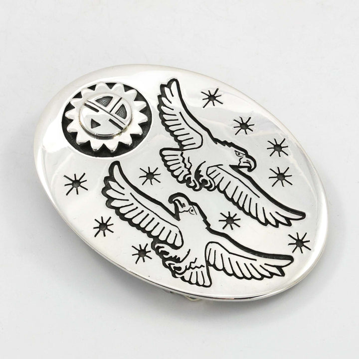 Eagle and Sunface Buckle