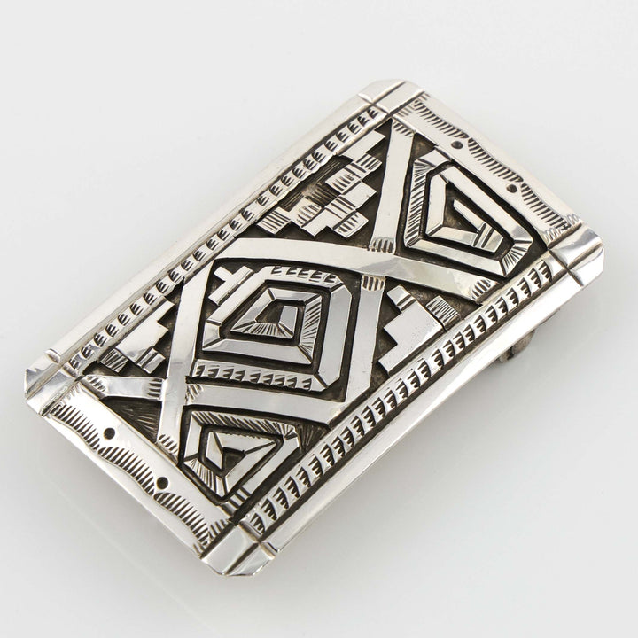 Silver Overlay Buckle