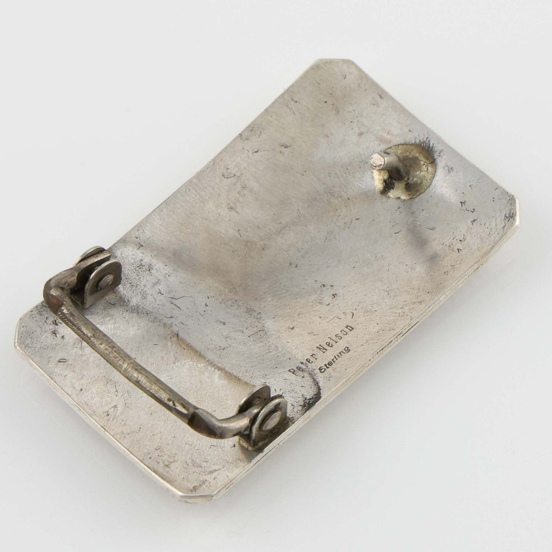 Silver Overlay Buckle