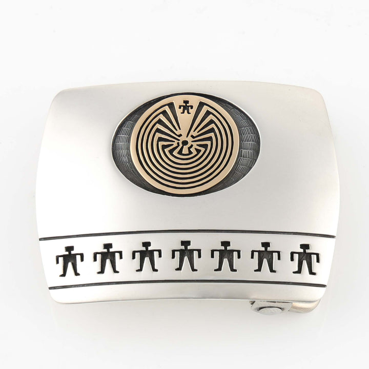 Man in the Maze Buckle