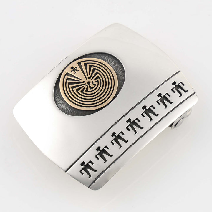 Man in the Maze Buckle