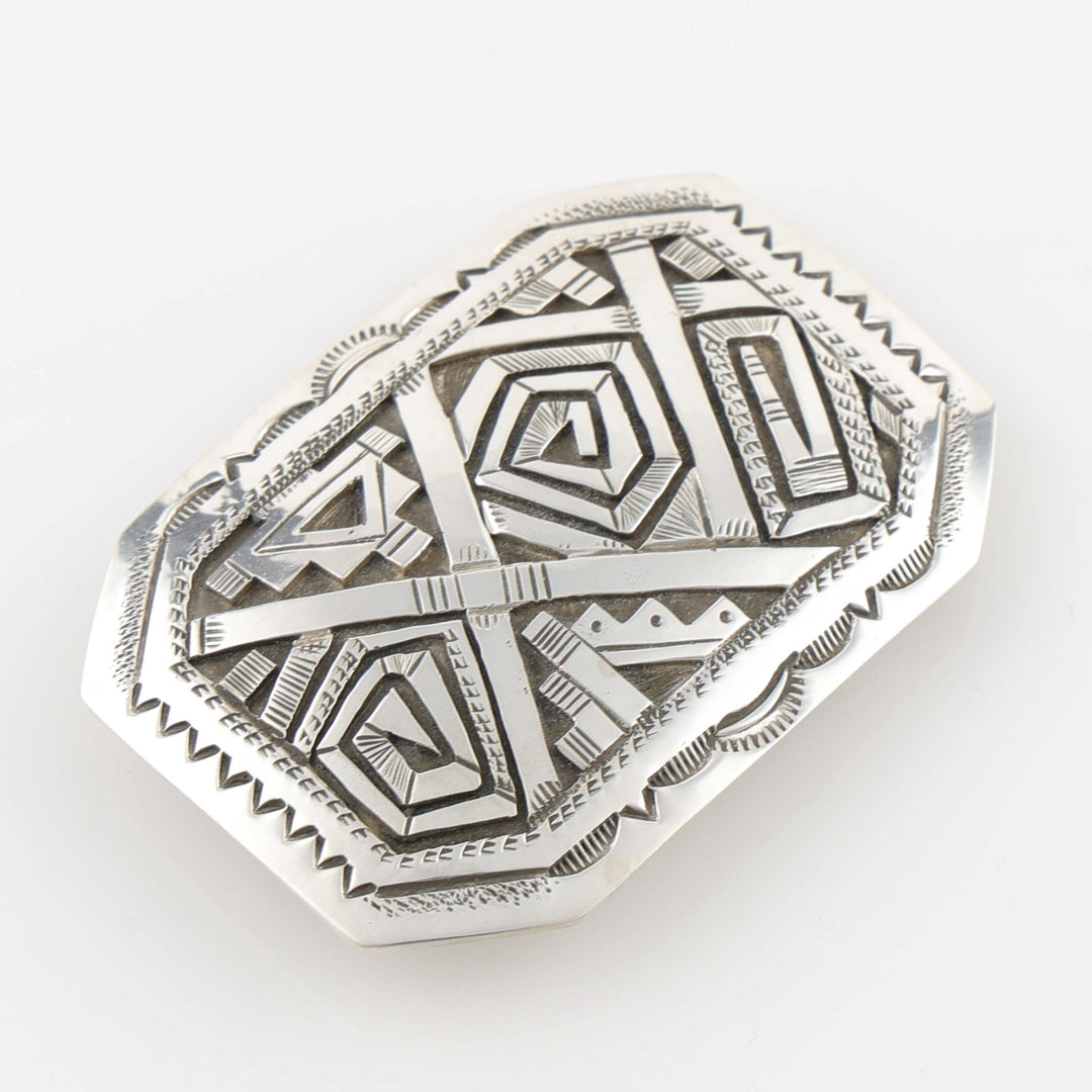 Silver Overlay Buckle