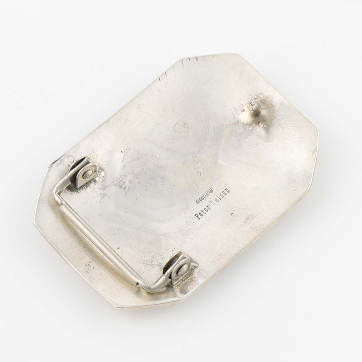 Silver Overlay Buckle