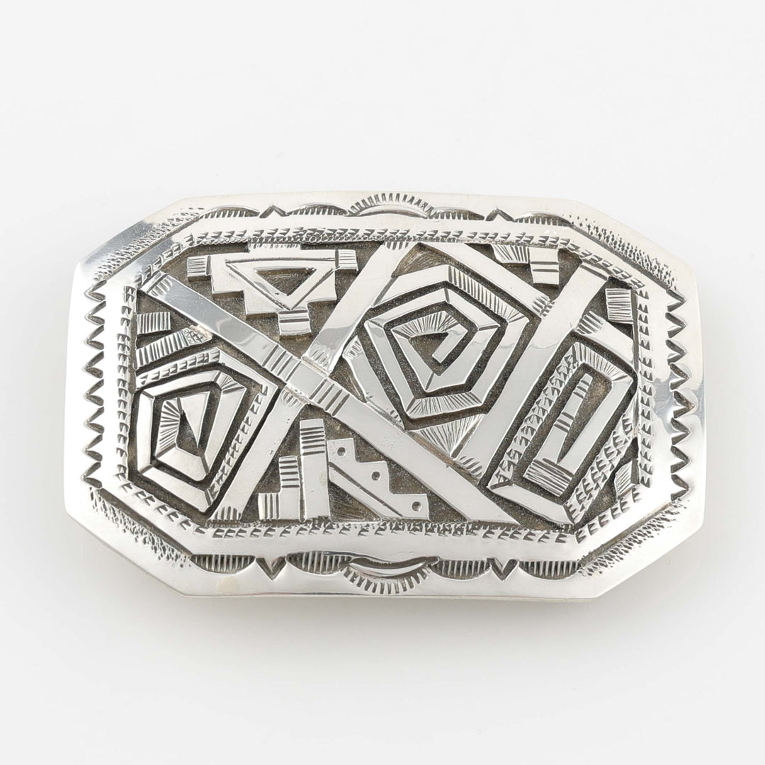 Silver Overlay Buckle