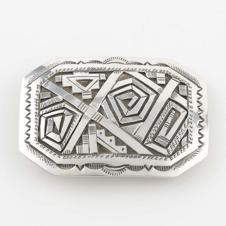 Silver Overlay Buckle