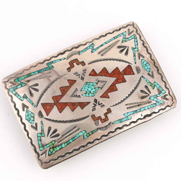 1970s Chip Inlay Buckle