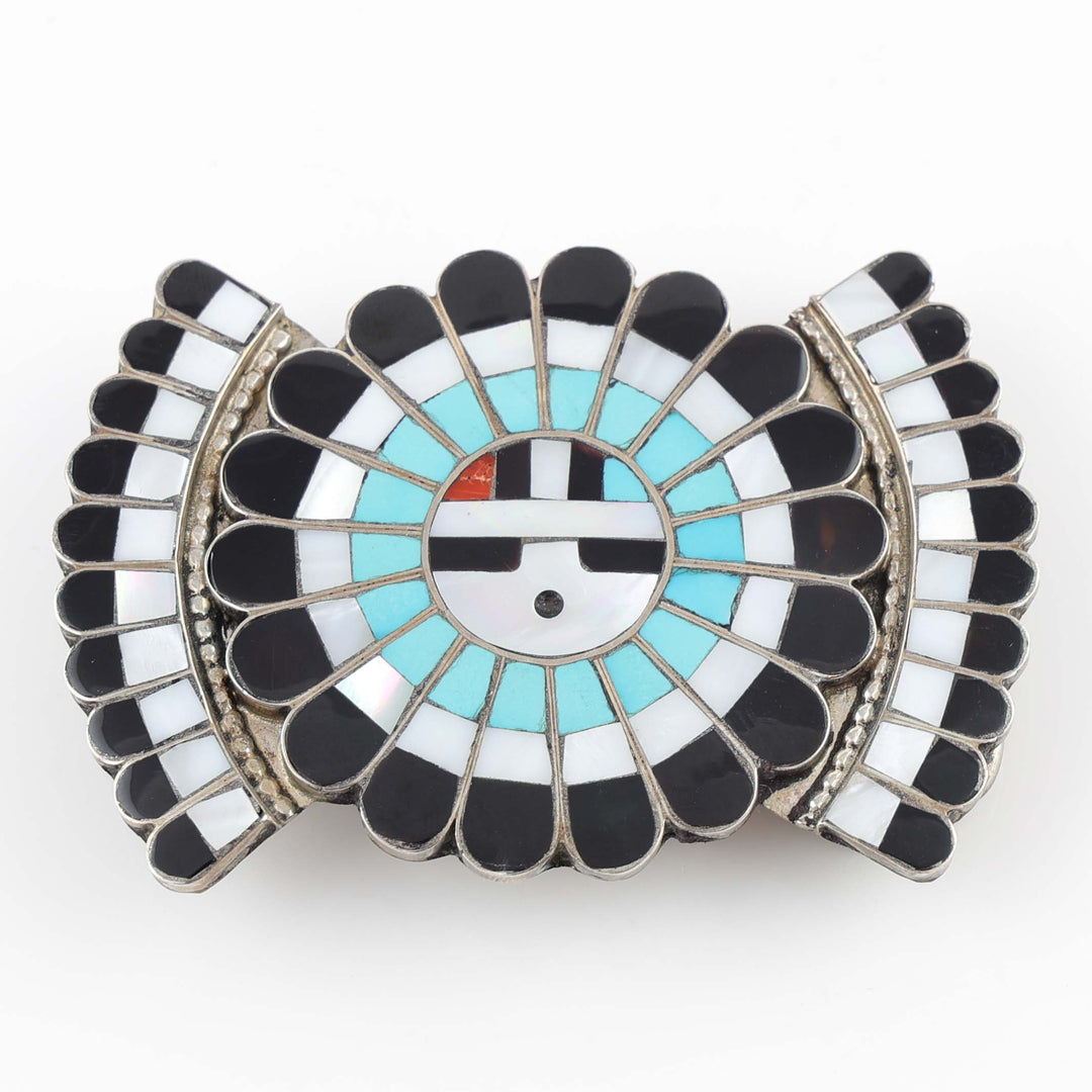 1970s Sunface Buckle