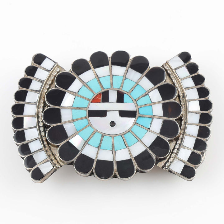1970s Sunface Buckle