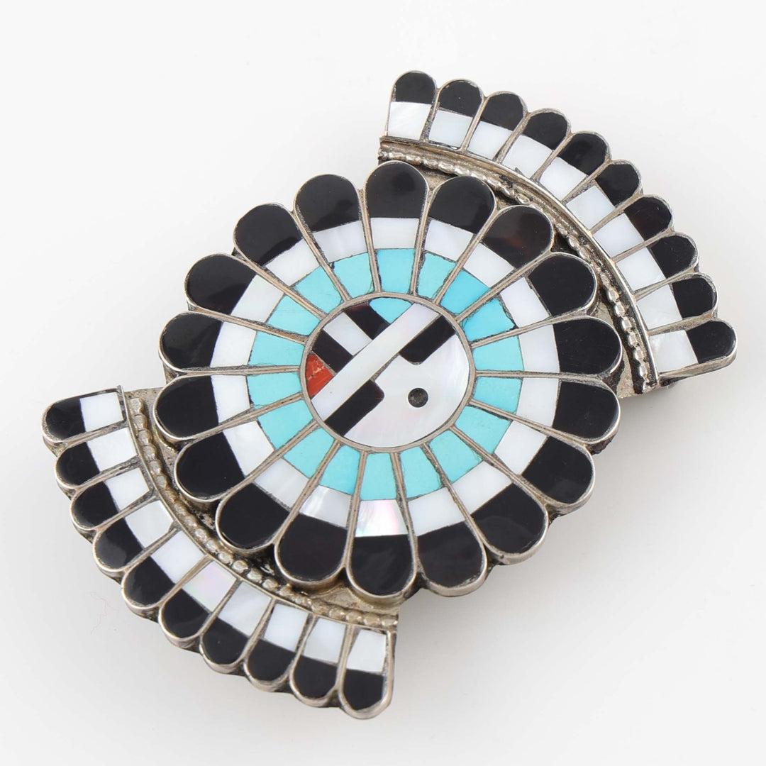 1970s Sunface Buckle