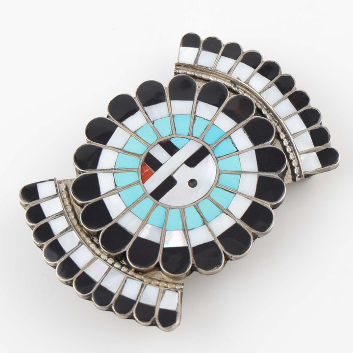 1970s Sunface Buckle