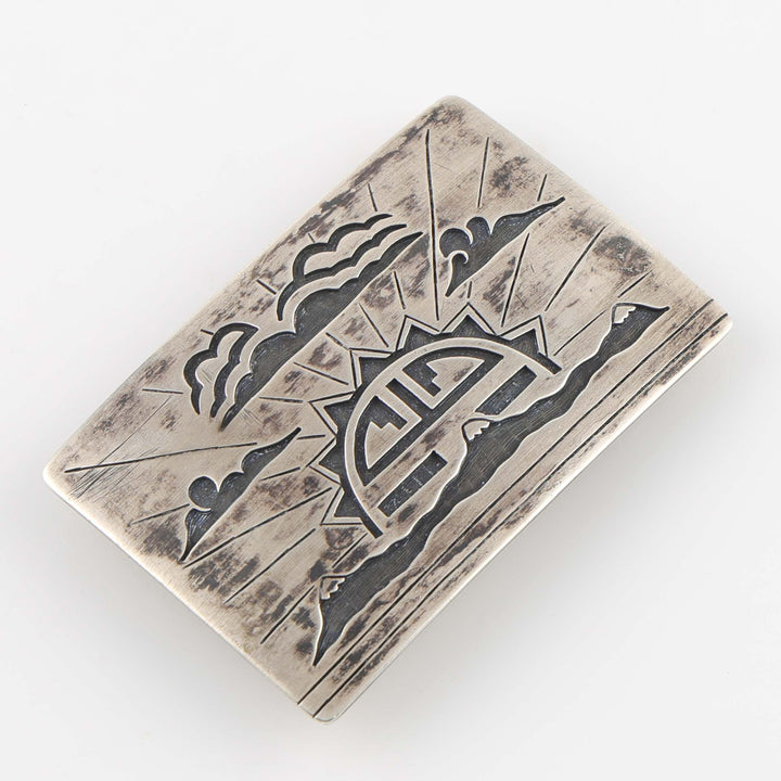 1980s Hopi Sunface Buckle