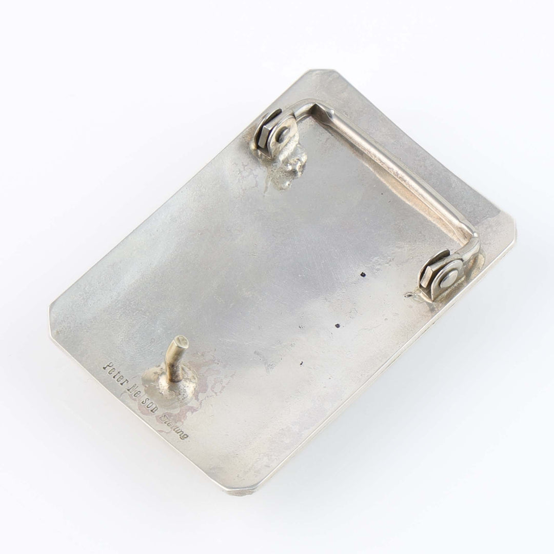 Navajo Kingman Turquoise Buckle