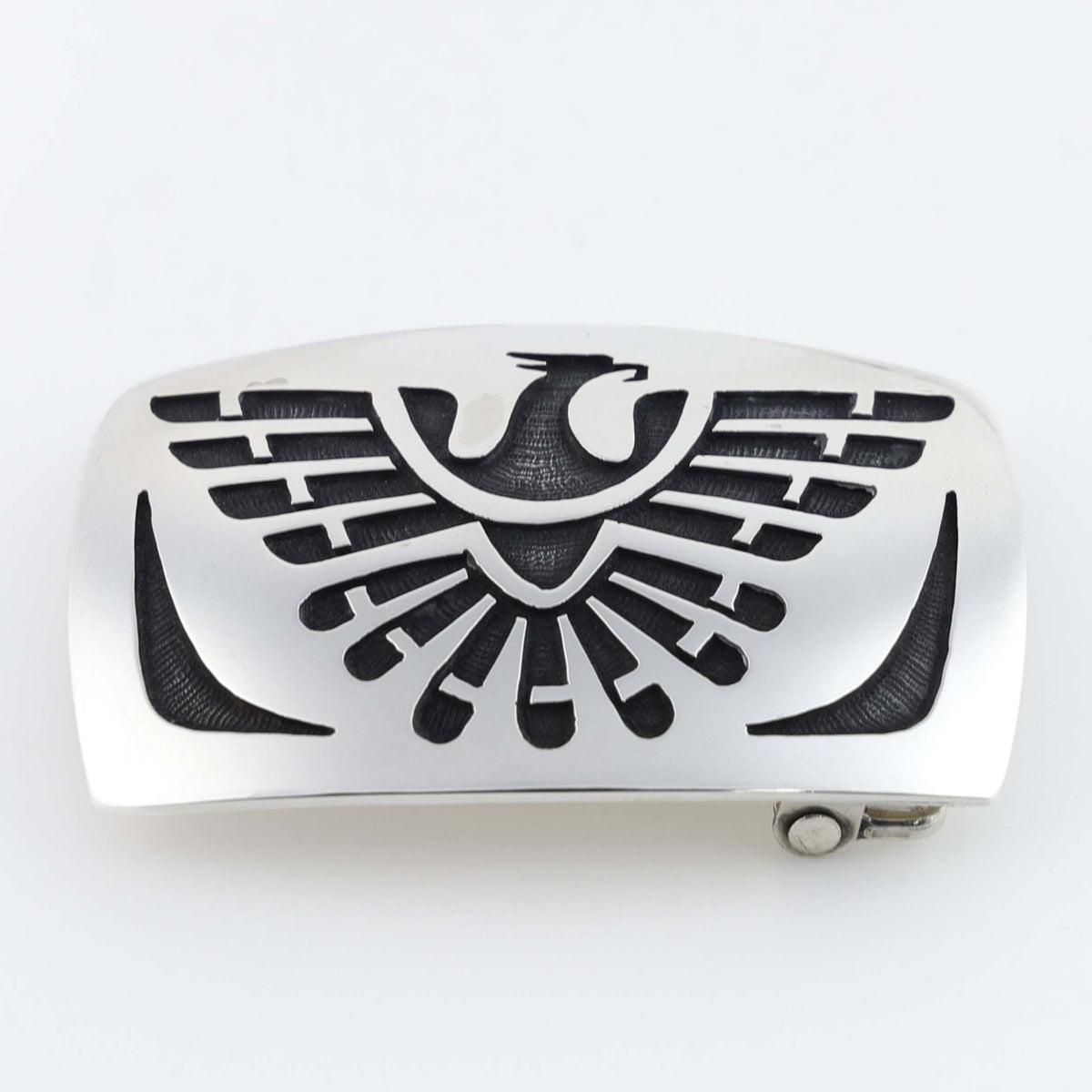 Hopi Eagle Buckle by Anderson Koinva