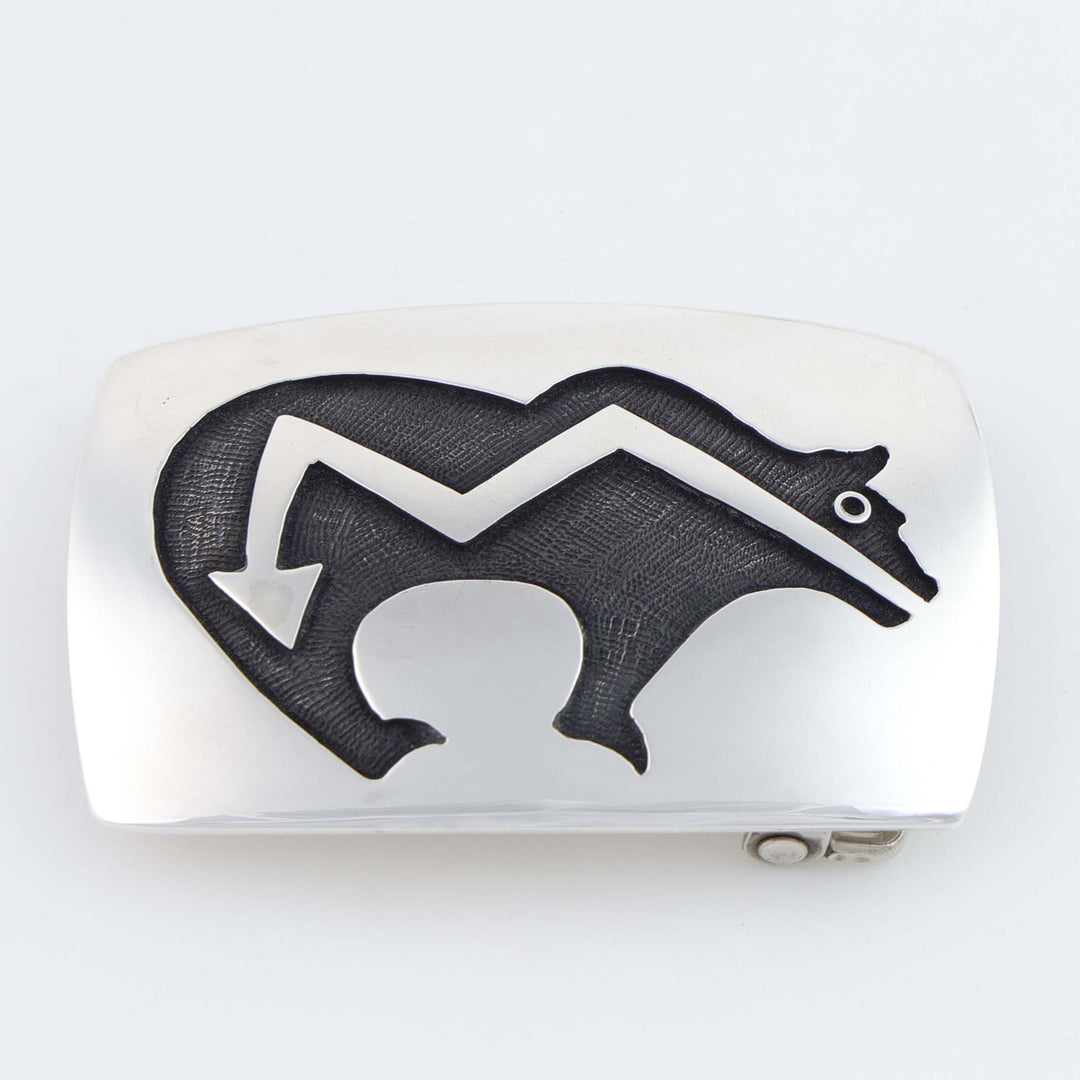 Hopi Heartline Bear Buckle
