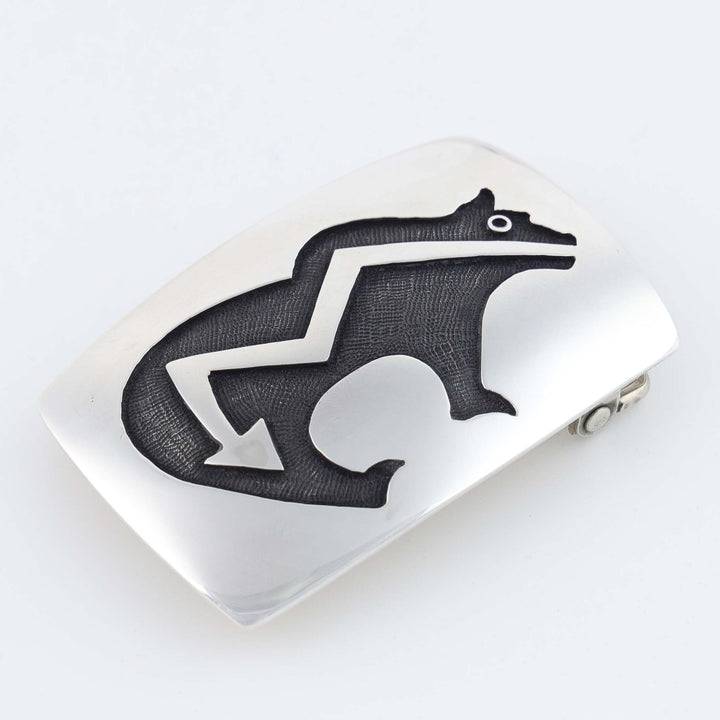 Hopi Heartline Bear Buckle