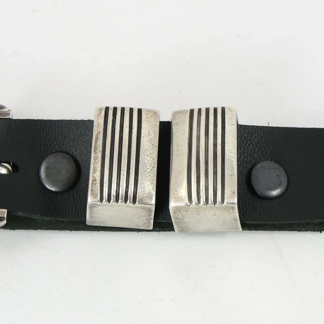Stamped Silver Ranger Buckle