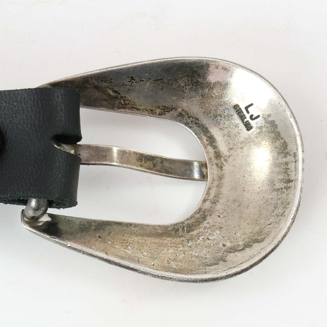 Stamped Silver Ranger Buckle