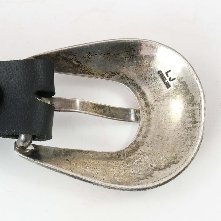 Stamped Silver Ranger Buckle